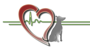 logo of heart and dog
